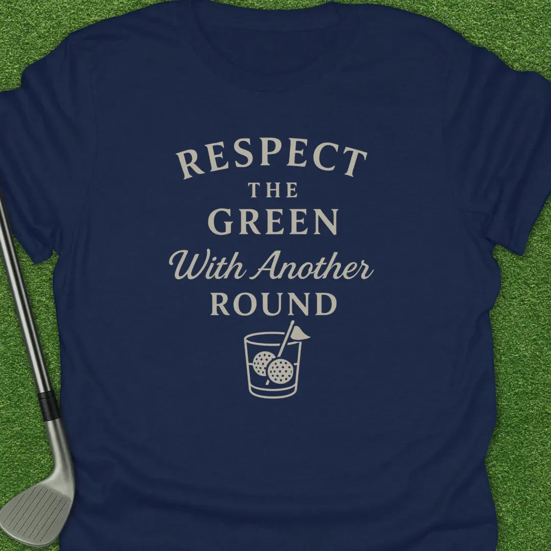 Navy / S Respect The Green T-Shirt
