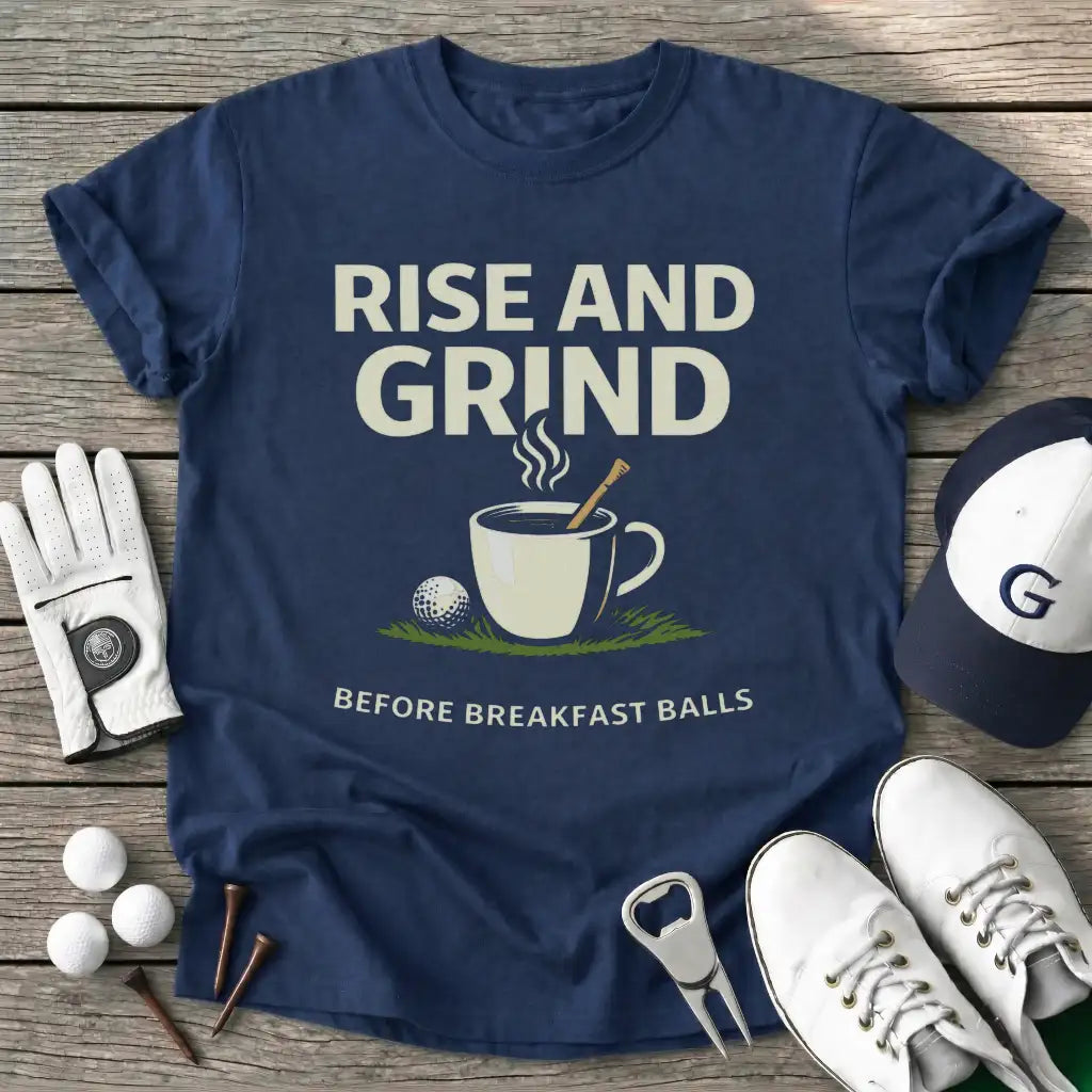 Navy / S Rise And Grind T-Shirt