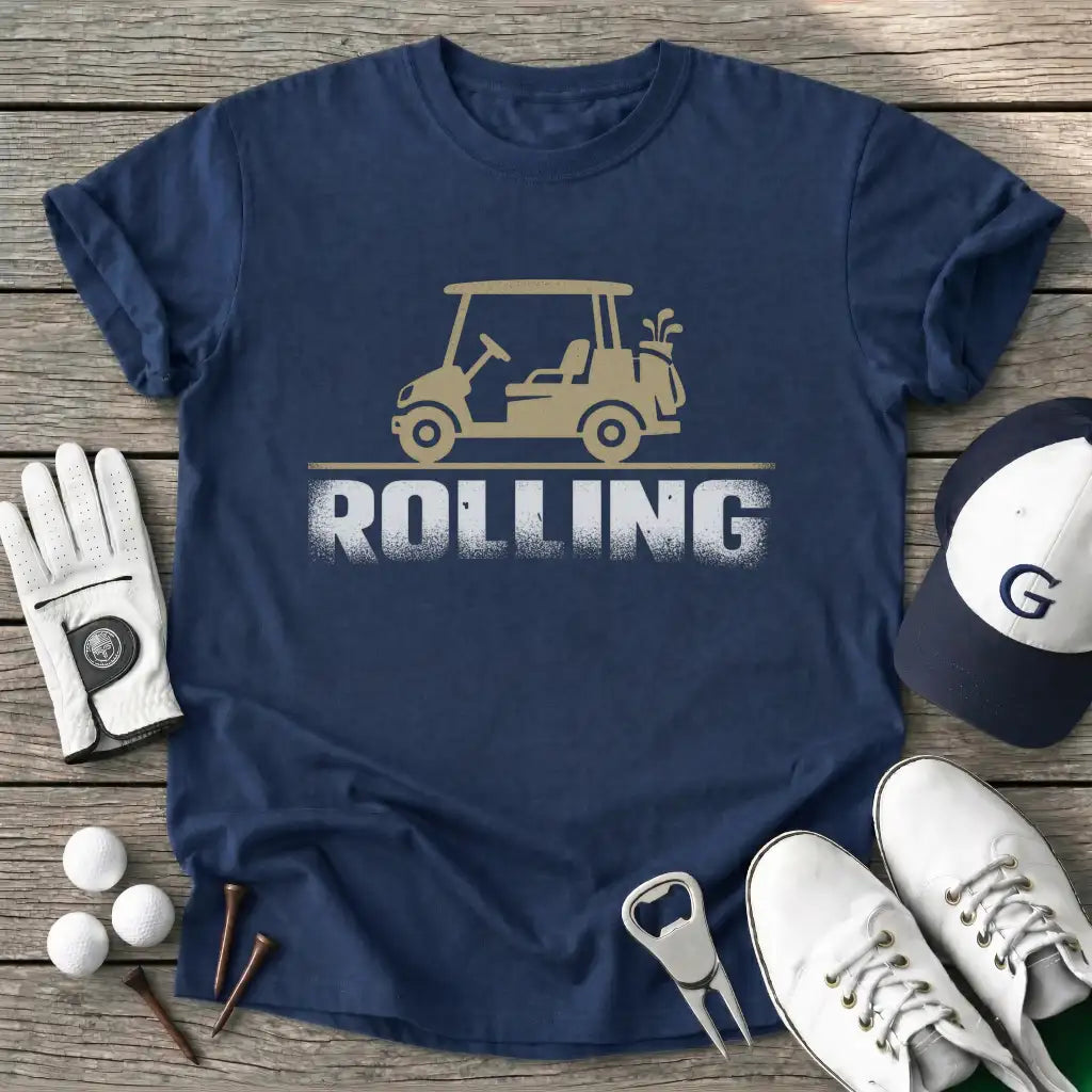 Navy / S Rolling T-Shirt