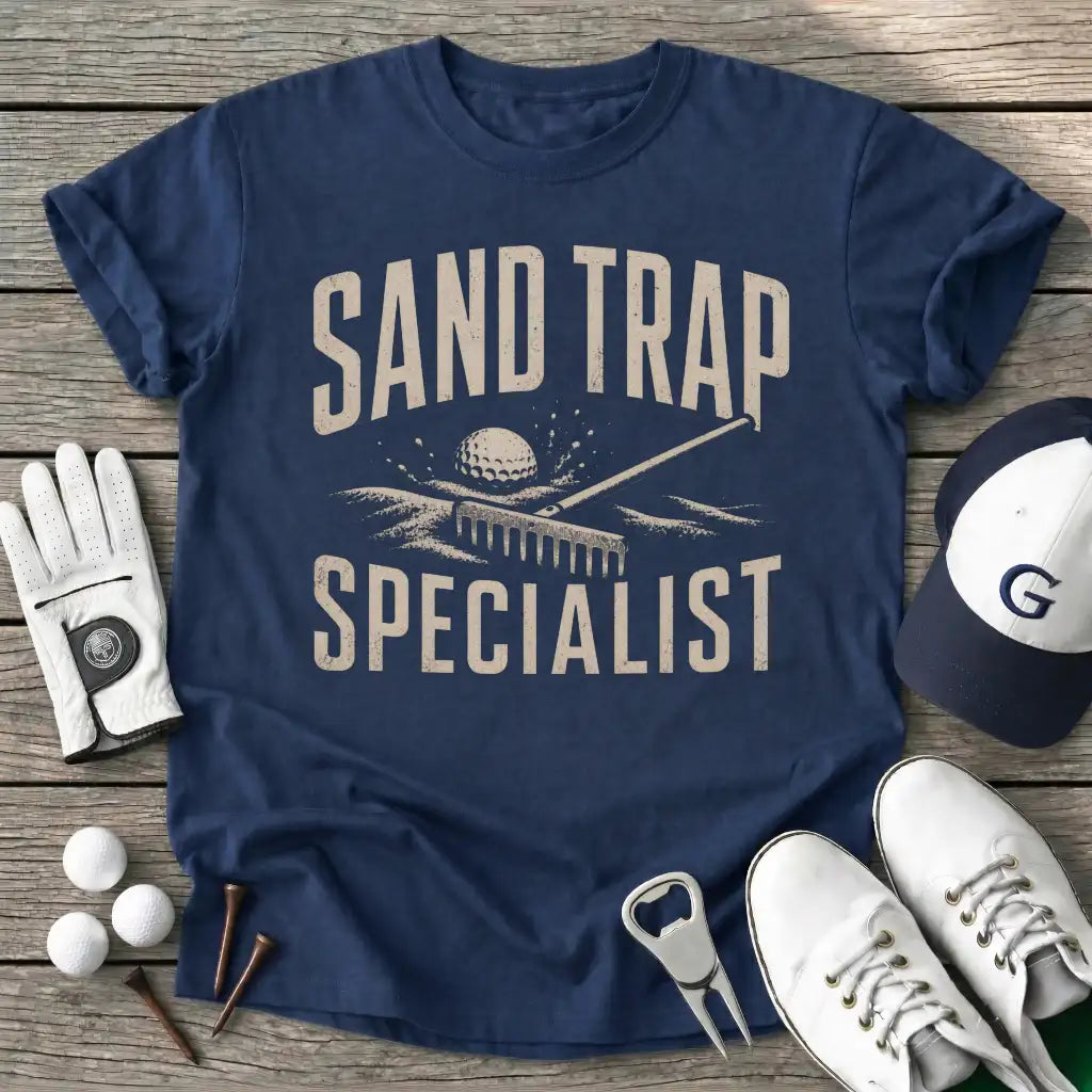 Navy / S Sand Trap Specialist T-Shirt