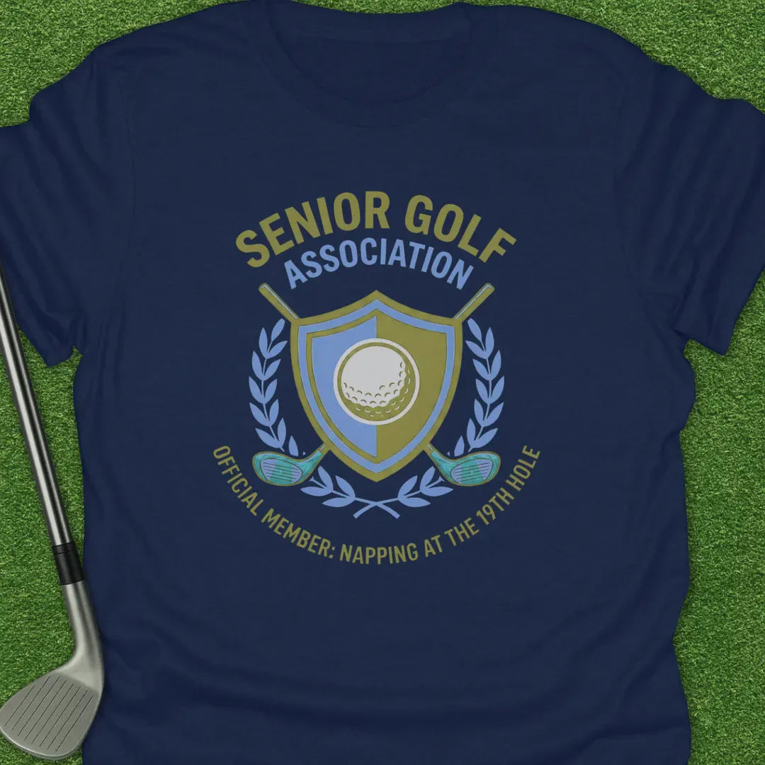 Navy / S Senior Golf T-Shirt