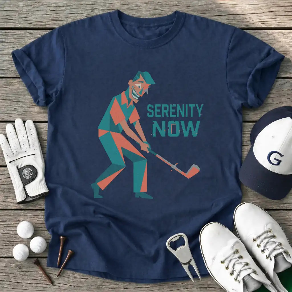 Navy / S Serenity Now T-Shirt
