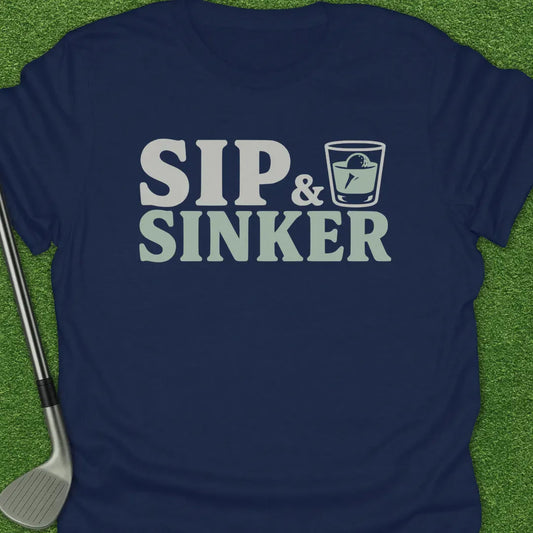 Navy / S Sip Sinker T-Shirt