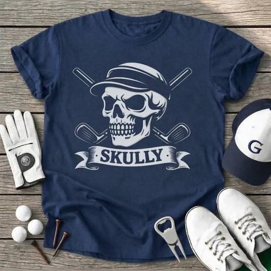 Navy / S Skully T-Shirt