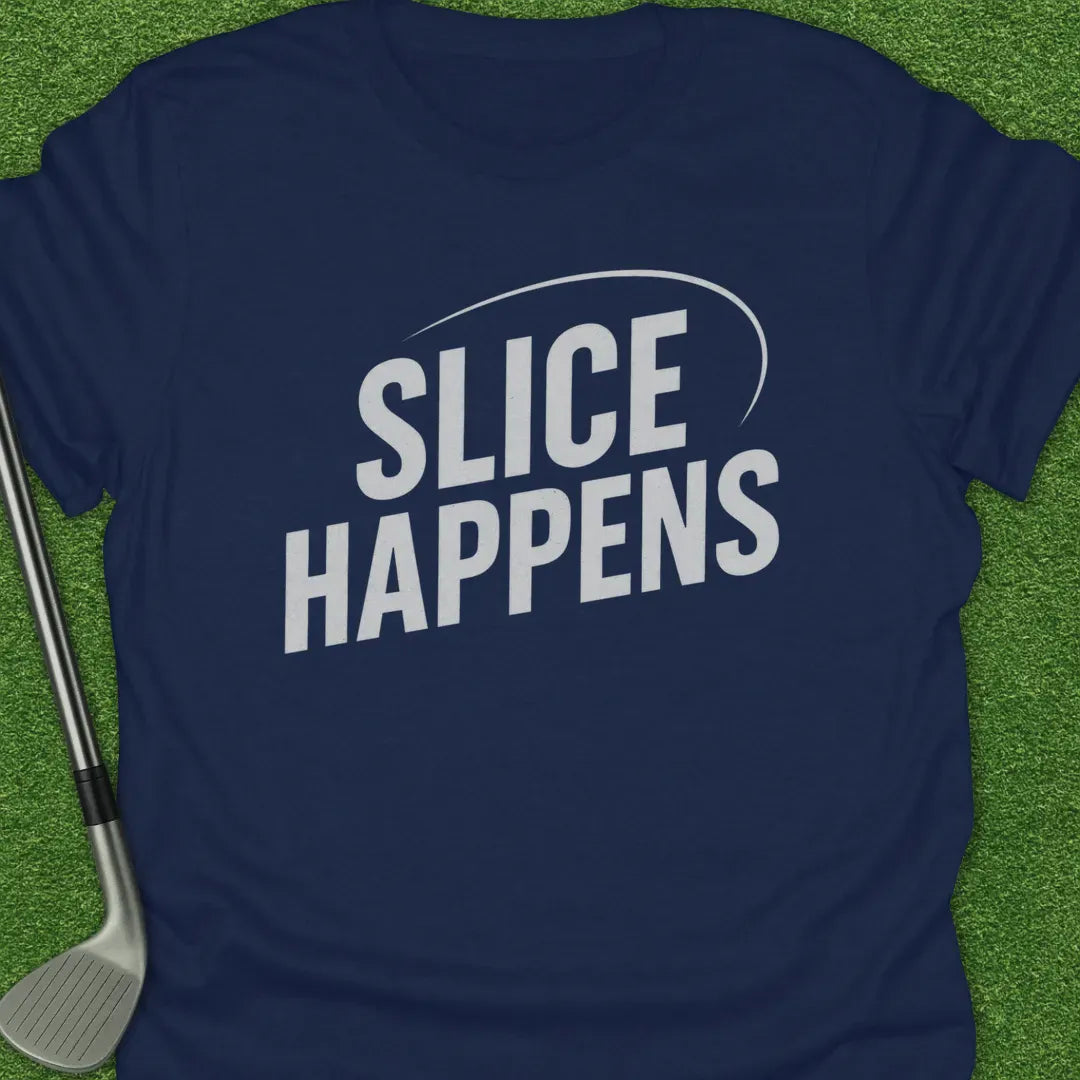 Navy / S Slice Happens T-Shirt