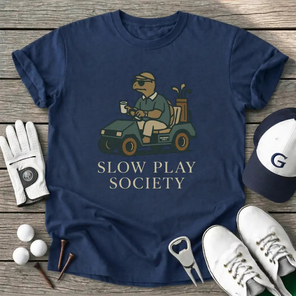 Navy / S Slow Play Society T-Shirt