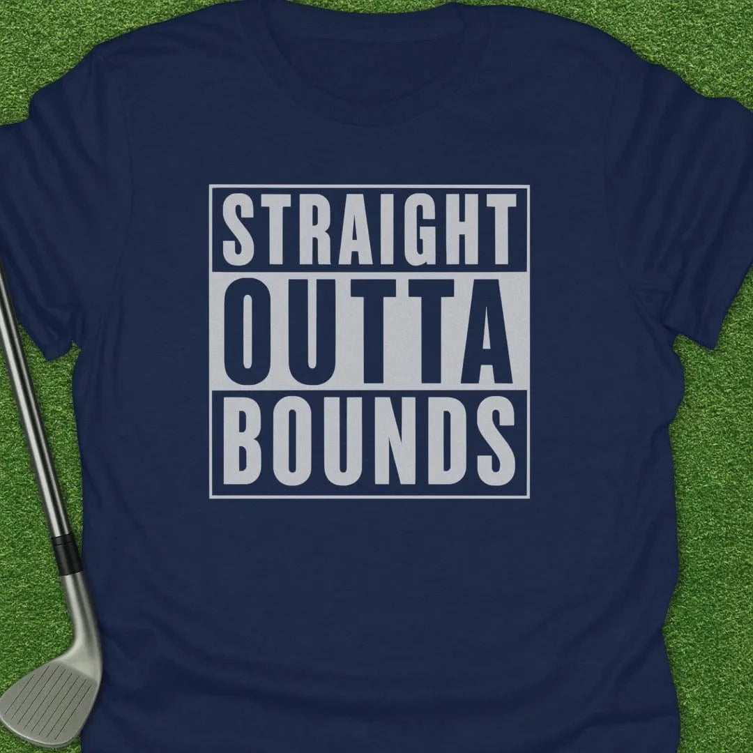 Navy / S Straight Outta T-Shirt
