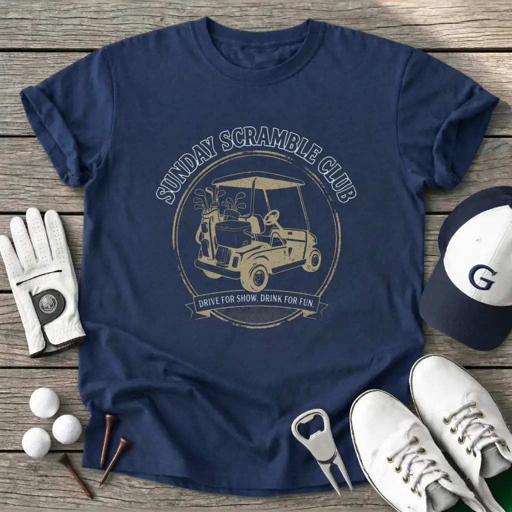 Navy / S Sunday Scramble T-Shirt