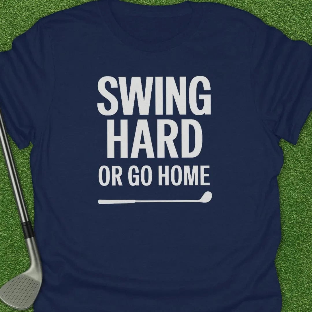 Navy / S Swing Hard Home T-Shirt