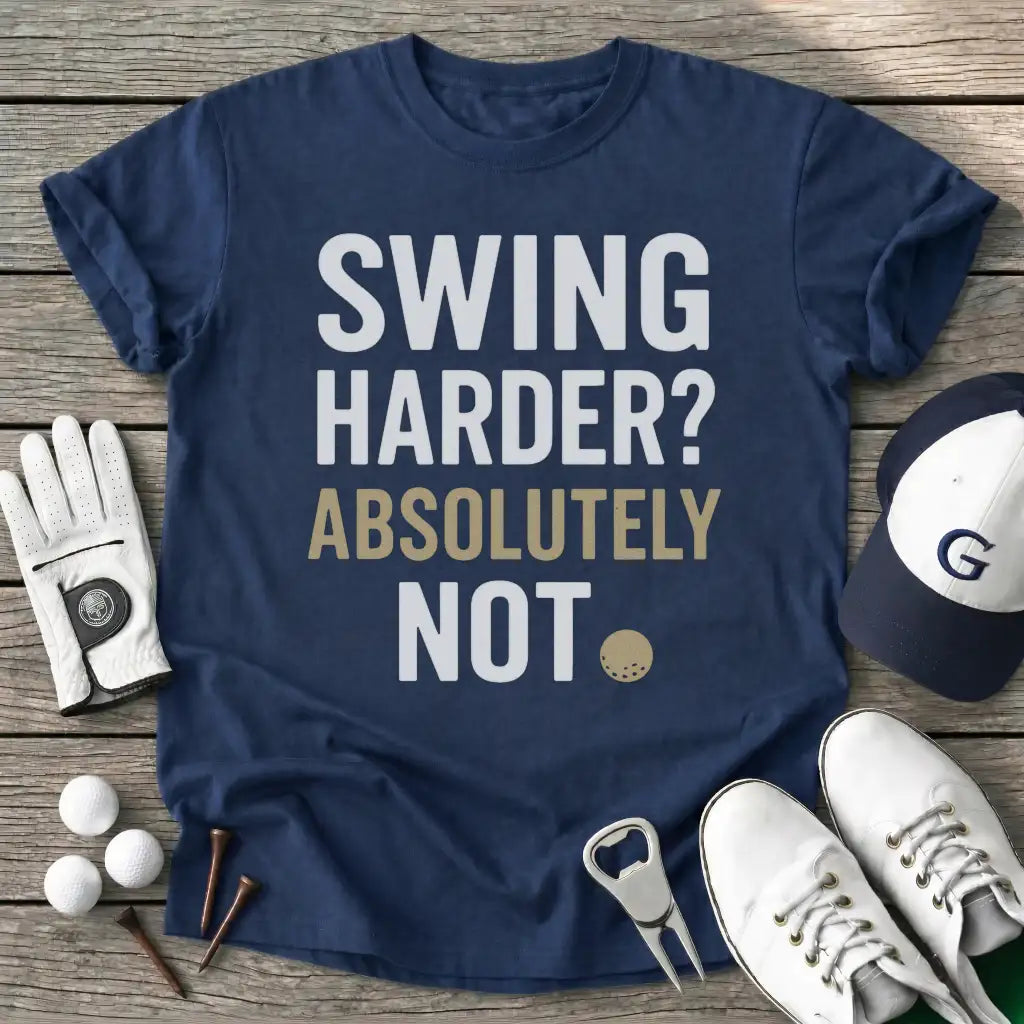 Navy / S Swing Harder T-Shirt