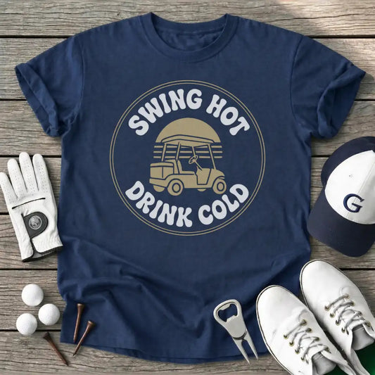 Navy / S Swing Hot Drink Cold T-Shirt