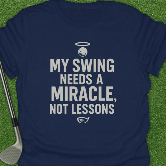 Navy / S Swing Needs Miracle T-Shirt