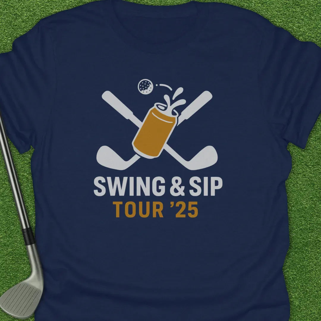 Navy / S Swing Sip Tour T-Shirt