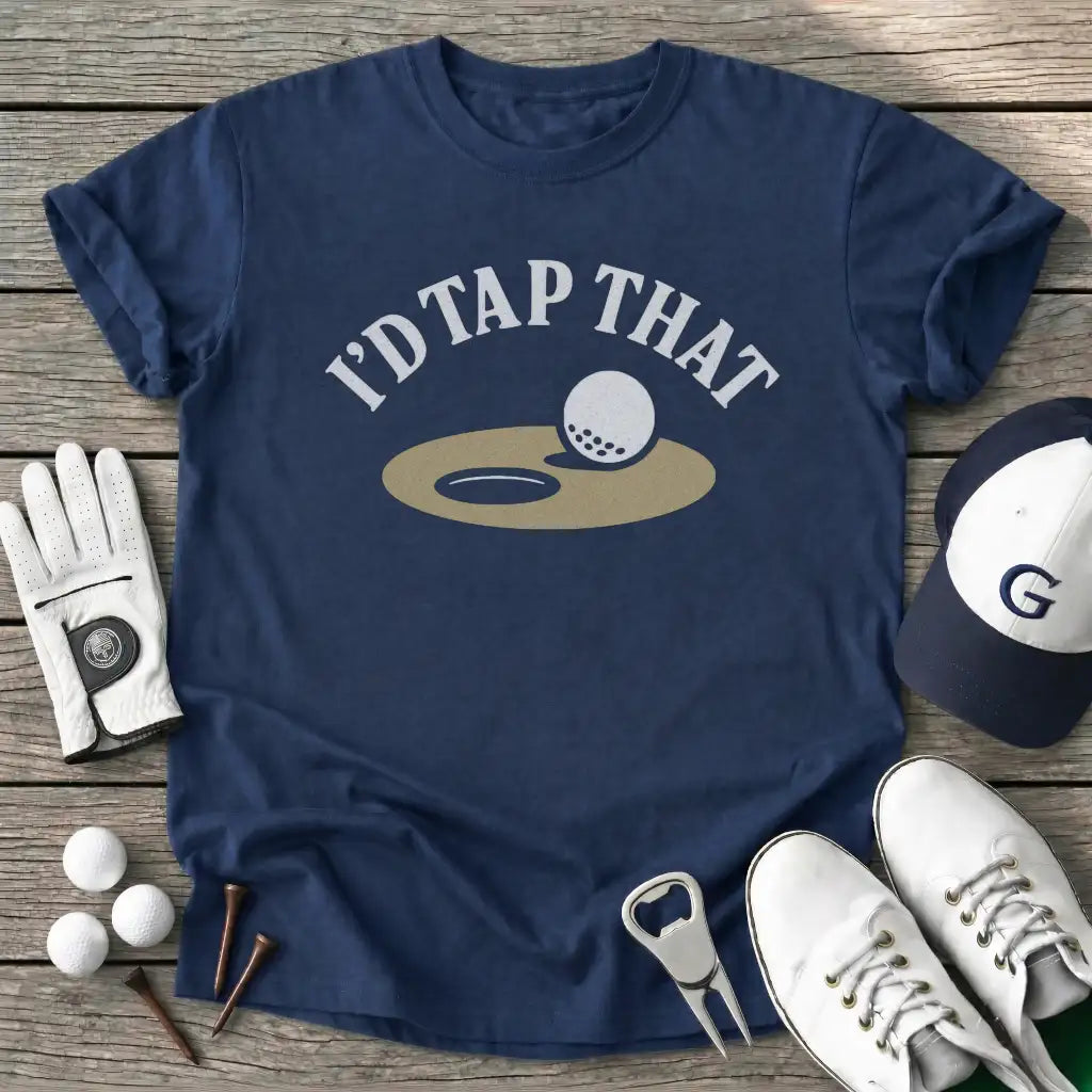 Navy / S Tap That T-Shirt