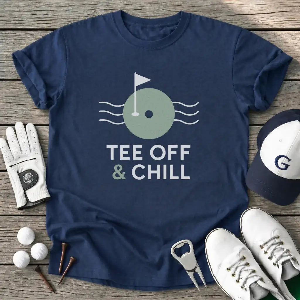 Navy / S Tee Off Chill T-Shirt