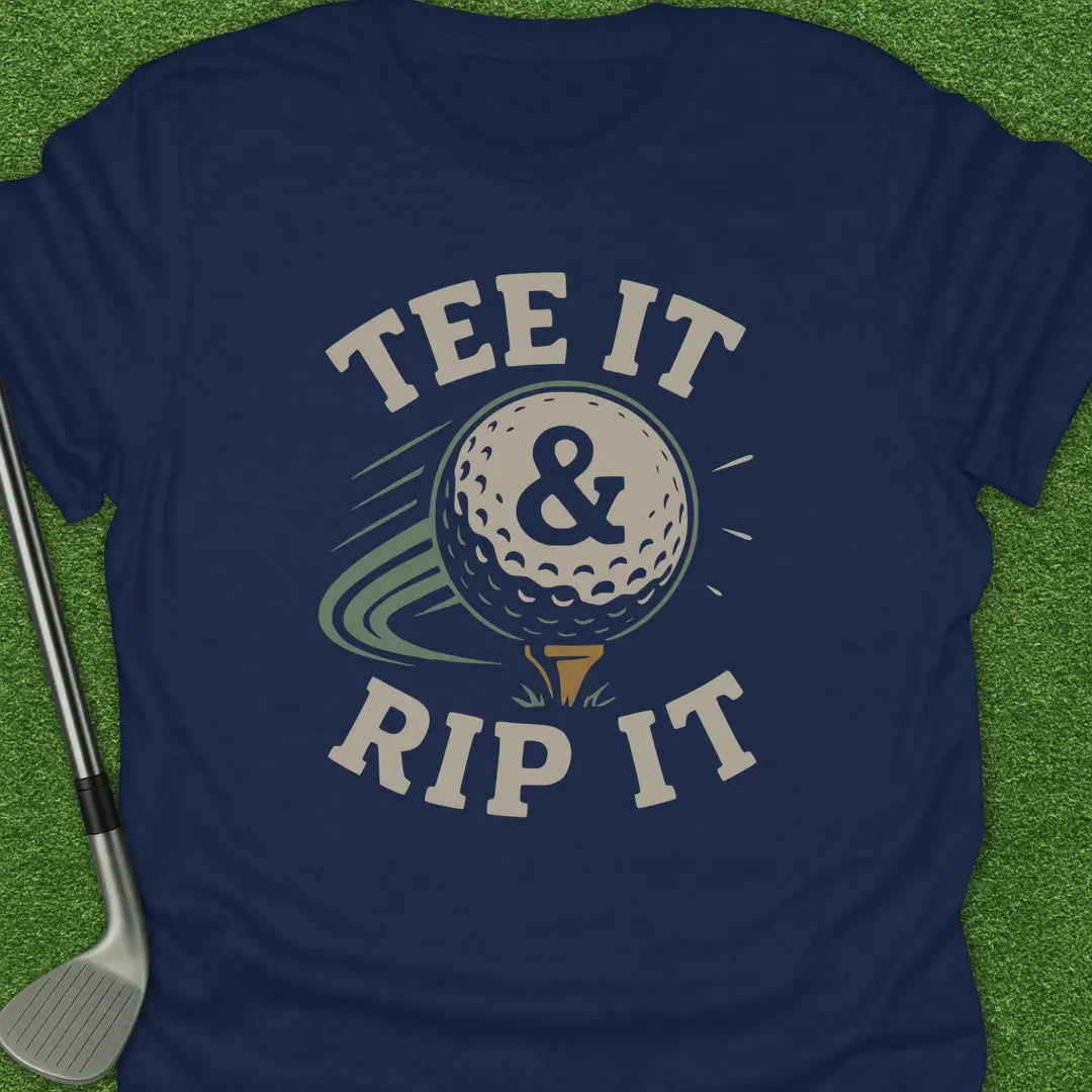 Navy / S Tee Rip T-Shirt