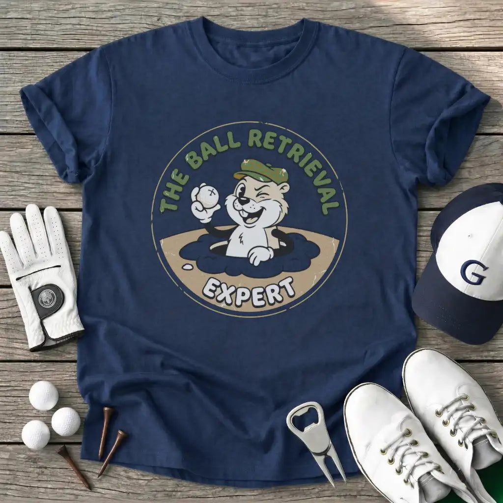Navy / S The Ball Retrieval T-Shirt
