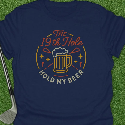 Navy / S The Hole Hold Beer T-Shirt