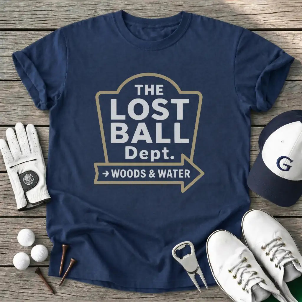 Navy / S The Lost Ball Dept T-Shirt
