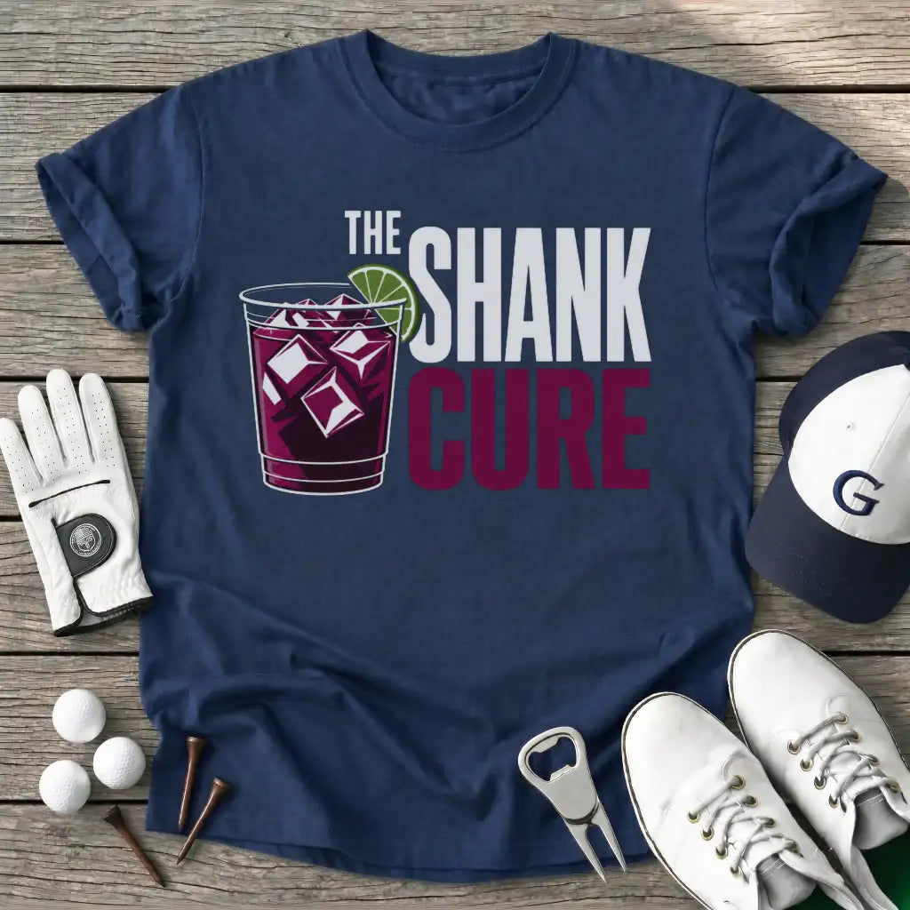 The Shank Cure T-Shirt in Navy