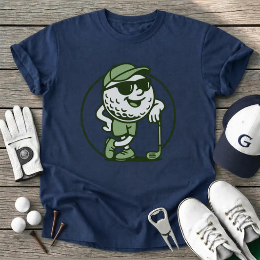 Too Par Care T-Shirt in Navy