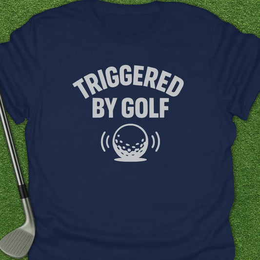 Navy / S Triggered Golf T-Shirt