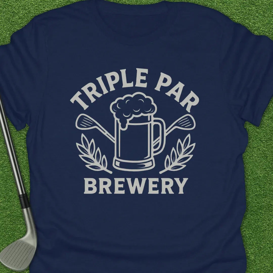 Navy / S Triple Par Brewery T-Shirt