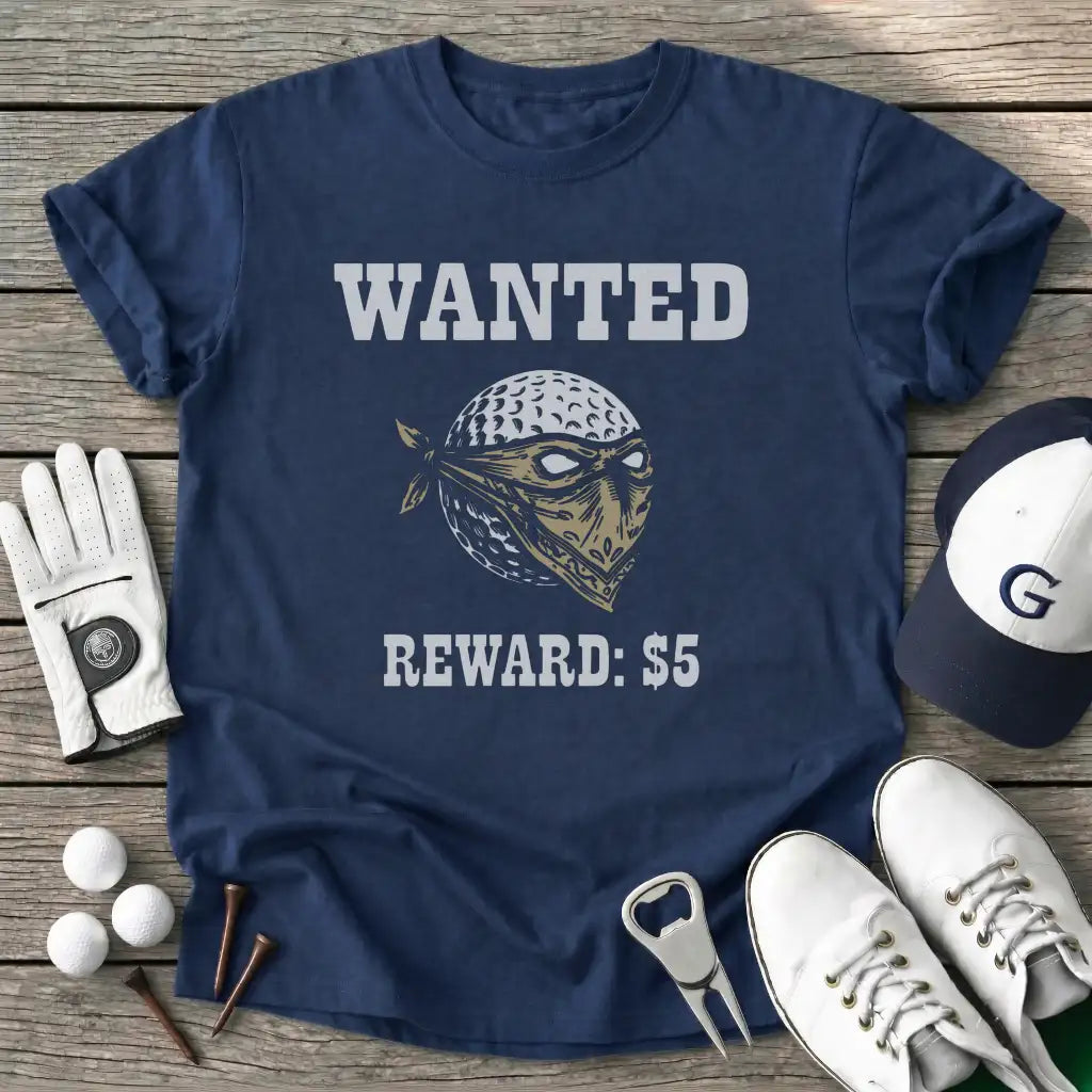 Navy / S Wanted Dead Alive T-Shirt