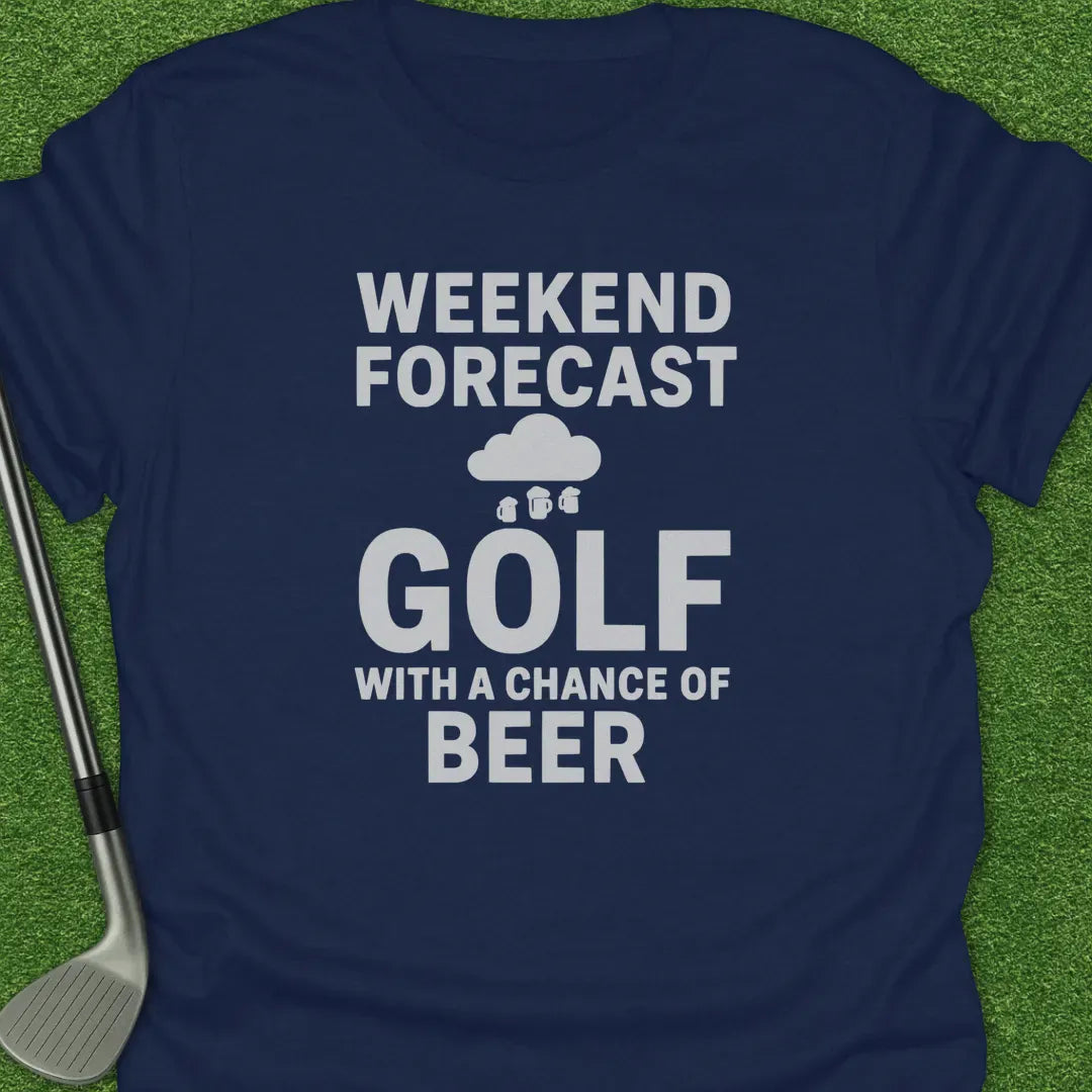 Navy / S Weekend Forecast T-Shirt