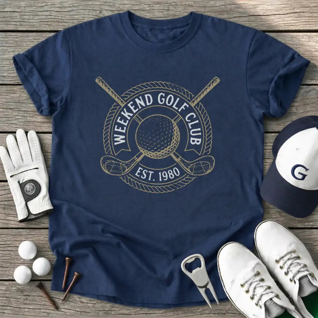 Navy / S Weekend Golf Club T-Shirt