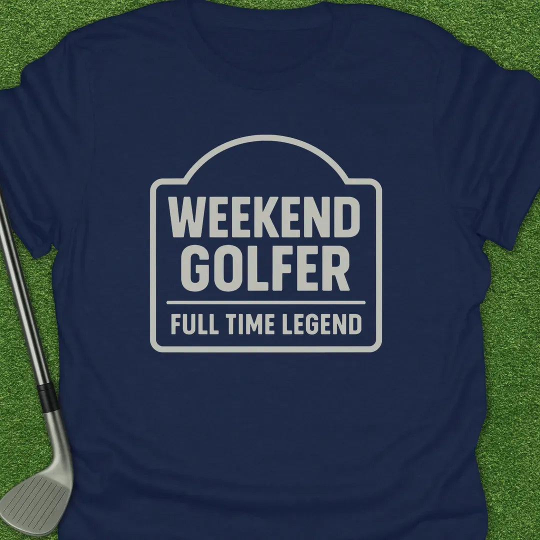 Navy / S Weekend Golfer Full T-Shirt