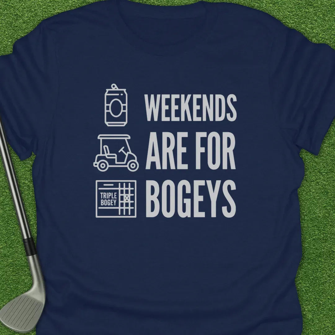 Navy / S Weekends Are For T-Shirt