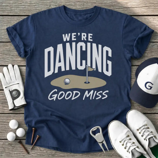 Were Dancing Good T-Shirt in Navy