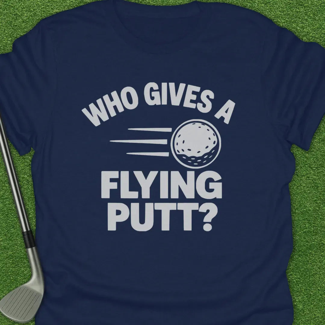Navy / S Who Gives Flying T-Shirt