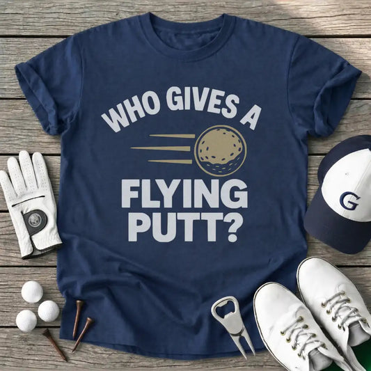 Who Gives Flying T-Shirt in Navy