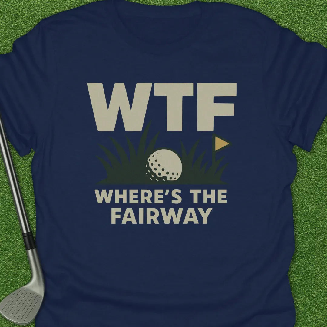 Navy / S Wtf Wheres The T-Shirt