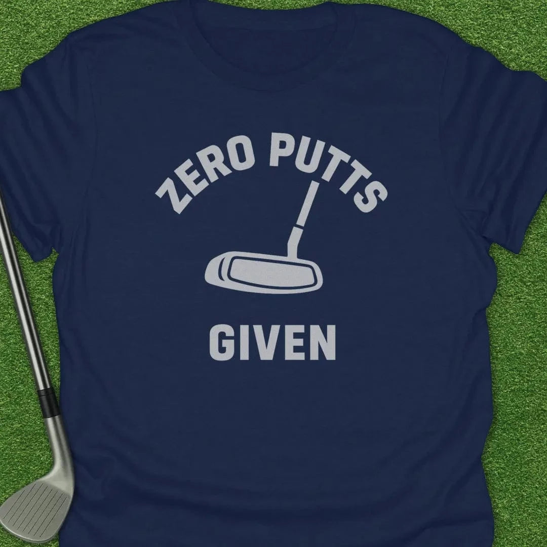 Navy / S Zero Putts Given T-Shirt
