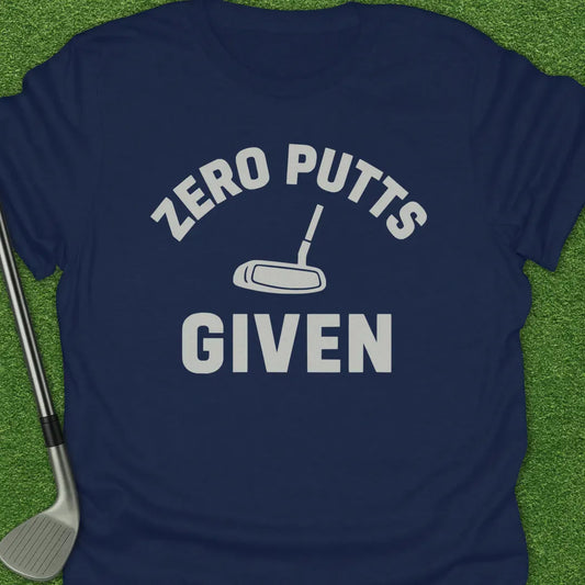 Navy / S Zero Putts Given T-Shirt