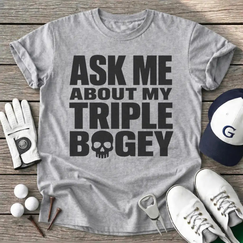 Sport Grey / S Ask About Triple T-Shirt