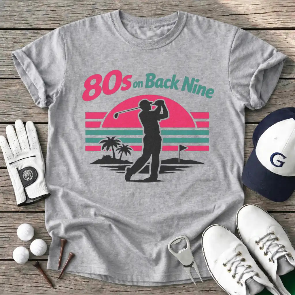 Sport Grey / S Back Nine T-Shirt