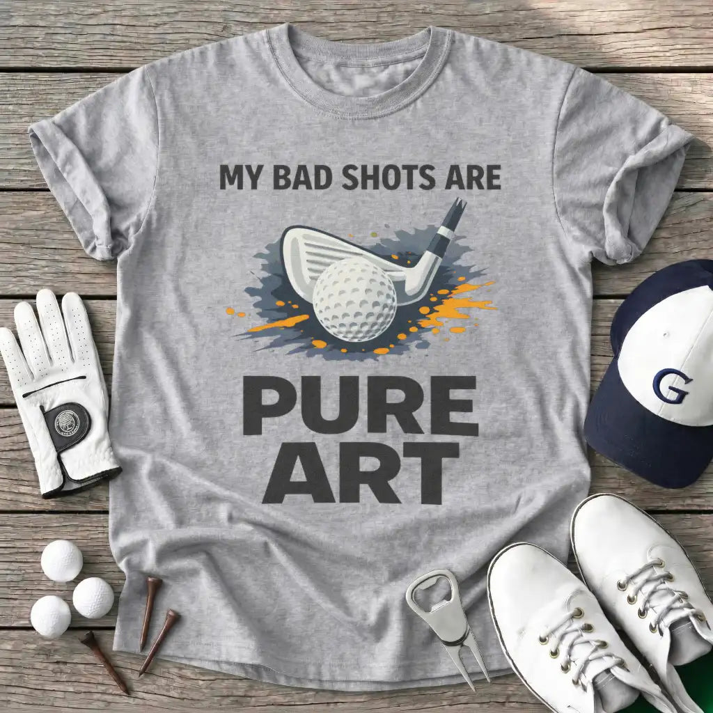 Sport Grey / S Bad Shots Are Pure T-Shirt