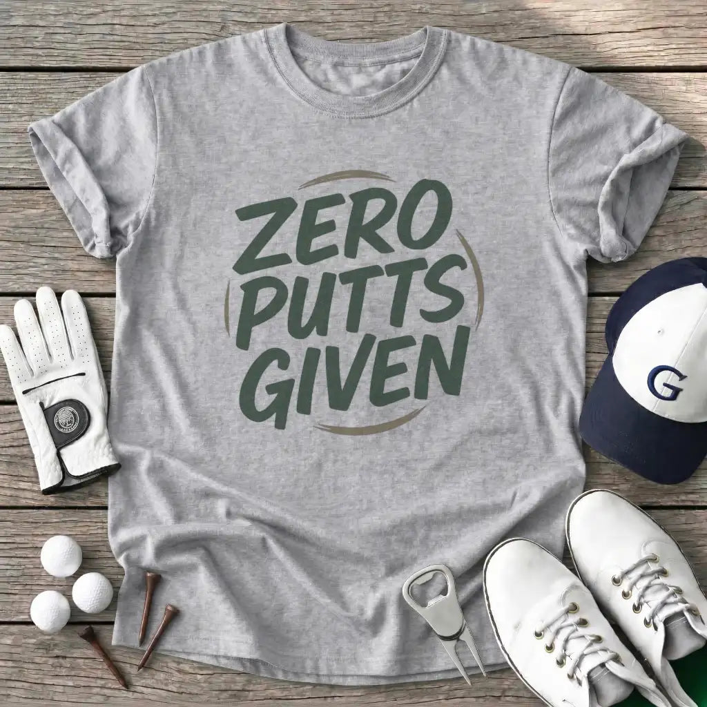 Sport Grey / S Badge Zero Putts T-Shirt