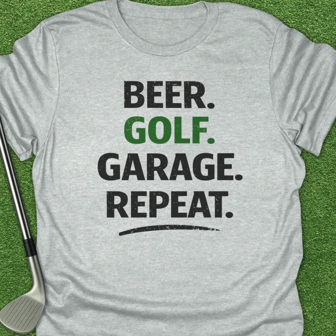 Sport Grey / S Beer Golf Garage T-Shirt
