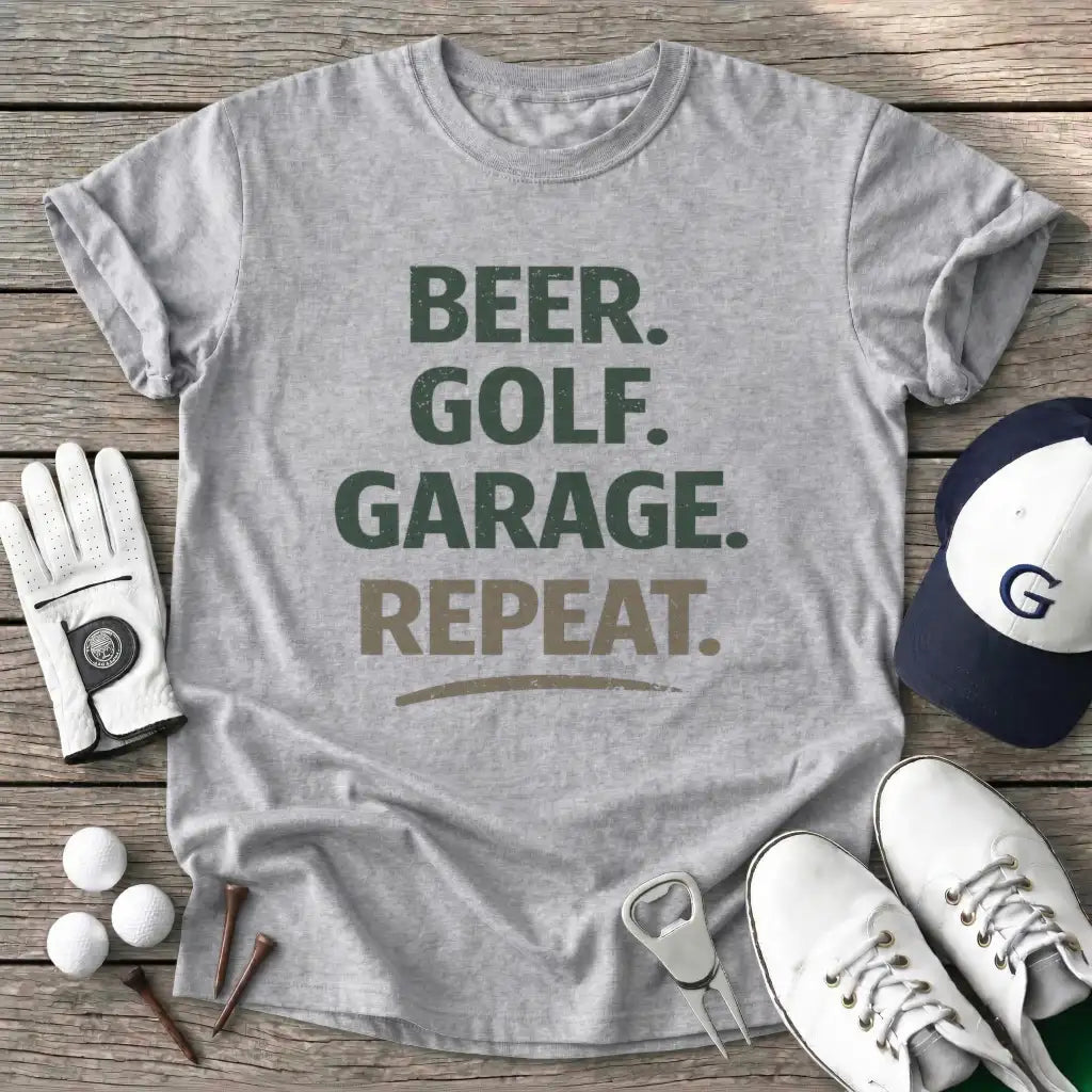 Sport Grey / S Beer Golf Garage T-Shirt