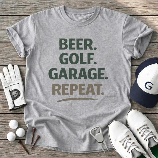 Sport Grey / S Beer Golf Garage T-Shirt