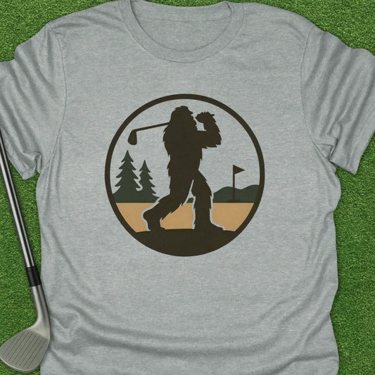 Sport Grey / S Bigfoot Golfing T-Shirt