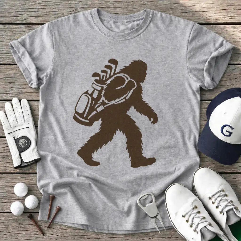 Sport Grey / S Bigfoot Silhouette T-Shirt