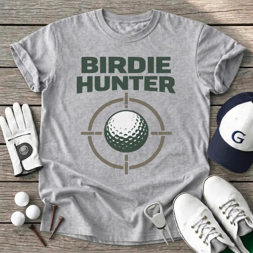 Birdie Hunter T-Shirt in Sport Grey