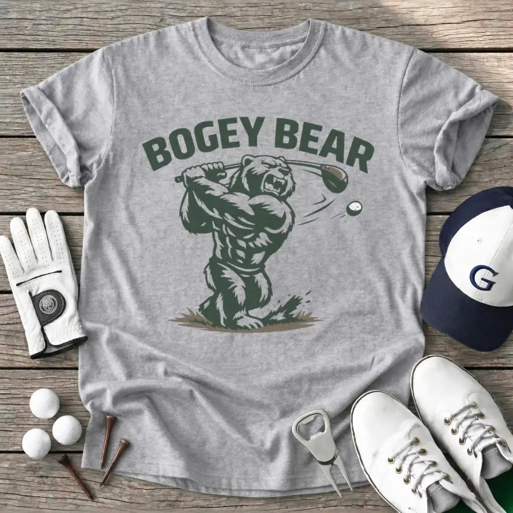 Sport Grey / S Bogey Bear T-Shirt