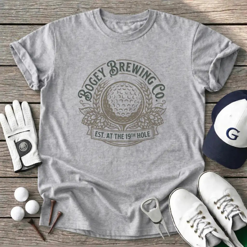 Sport Grey / S Bogey Brewing Est T-Shirt